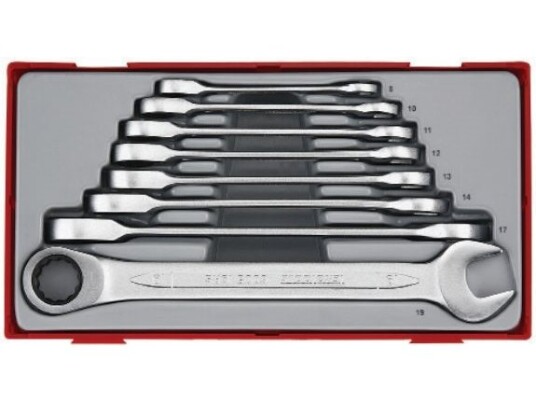Teng Tools Skrallekombinøkler 8 - 19Mm 8 Stk.  166720102 