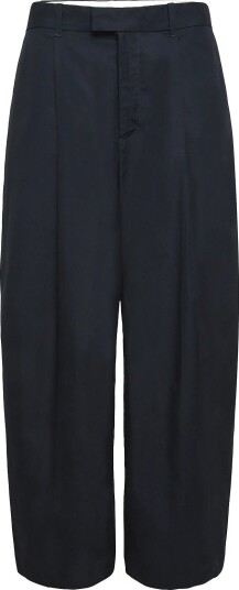 Weekday Felix Cocoon Chino Trousers NAVY 50