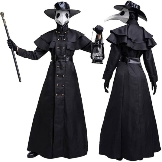Halloween Pestdoktor Kostymesett