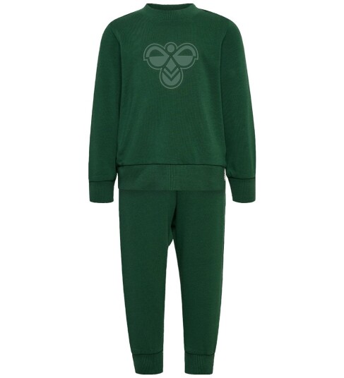 Hummel Hmlmini Jersey Crewsuit Bee Green 62 Hummel Hmlmini Jersey Crewsuit Bee Green 62