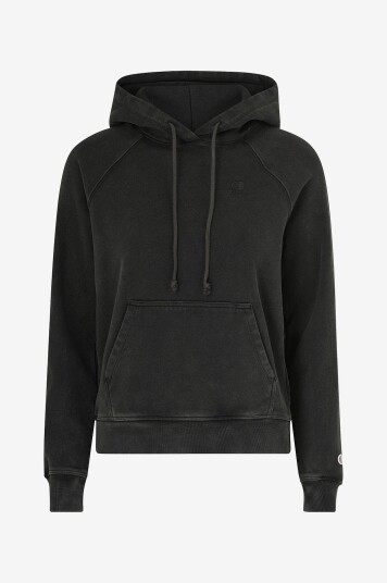 Champion Hettegenser Hooded Sweatshirt Svart Champion Hettegenser Hooded Sweatshirt Svart