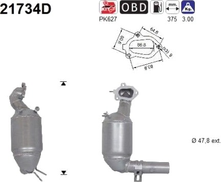 Katalysator AS 21734D Katalysator AS 21734D