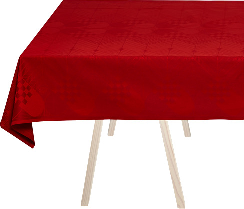 Georg Jensen Damask Christmas duk 140x240 cm dyp rød Georg Jensen Damask Christmas duk 140x240 cm dyp rød