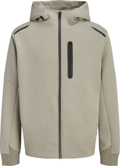 Jack & Jones Jcofusion Sweat Full Zip Hood Khaki green L