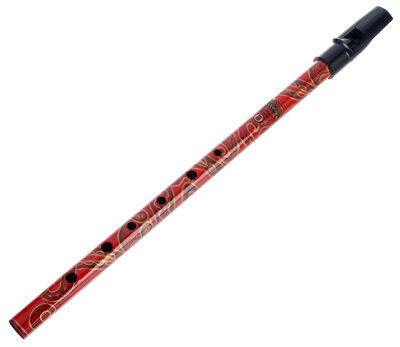 Generation Boho Whistle Paisley Rød Generation Boho Whistle Paisley Rød