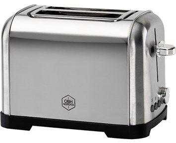 Obh Nordica Metropolitan 2-Skivers Brødrister i Rustfritt Stål 700W