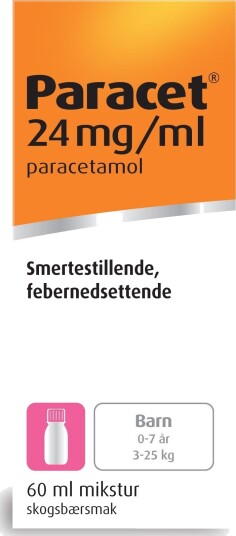 Paracet 24 mg/ml mikstur, 60 ml