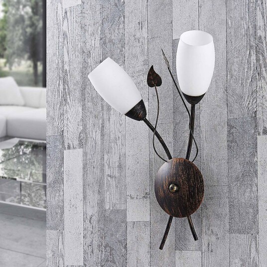 Lindby Elegant LED-vegglampe Stefania