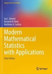 Devore Jay L. Modern Mathematical Statistics with Applications