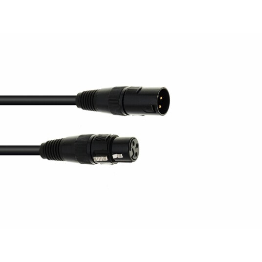 EuroLite Dmx Cable Xlr 3pin 5m Bk