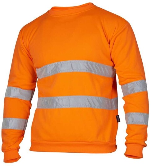 Top Swede Sweatshirt Varsel 4228 Klass 3 Orange Xl