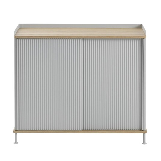Muuto Enfold sidebord, h?yt Oak-grey