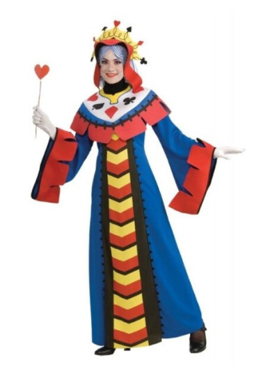 Dronning, Kort Kostume