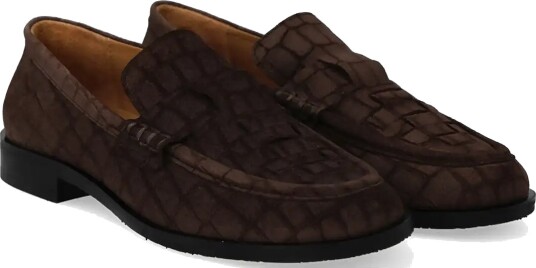 ANGULUS Loafer Brown 40.5