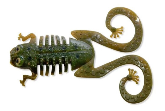 M-WAR Monkey Frog Big Bama Craw Star Back Black 15cm, 2-pakning
