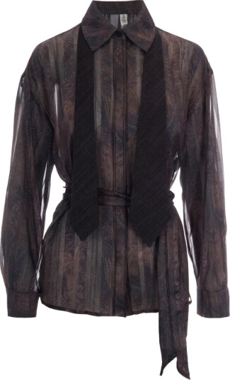 Liu Jo Dame Bluser & Skjorter Brun L, Liu Jo Dame Bluser & Skjorter Brun L,
