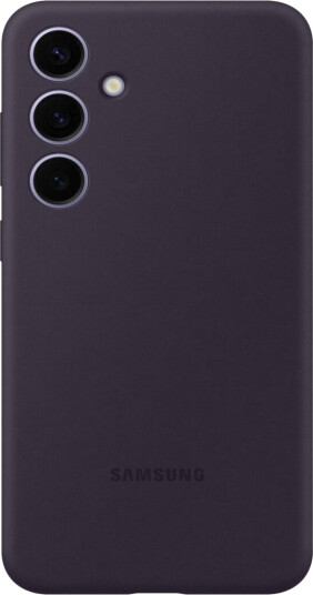 Samsung Galaxy S24+ Silikondeksel Mørk Fiolett - PU/Silikon Mobildeksel