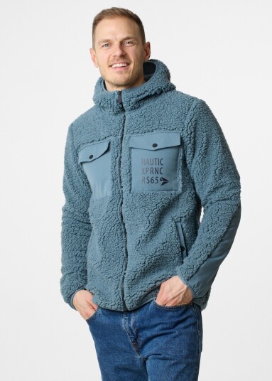 Marstrand Stretch Pile Hood Jacket Dk. Seagreen 4xl Vårjakker Marstrand Stretch Pile Hood Jacket Dk. Seagreen 4xl Vårjakker