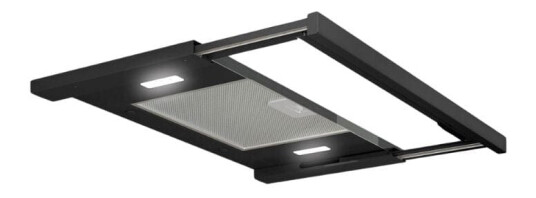 Røroshetta Slide Ventilator til Overskap Svart / 80cm Ekstern Motor Røroshetta Slide Ventilator til Overskap Svart / 80cm Ekstern Motor