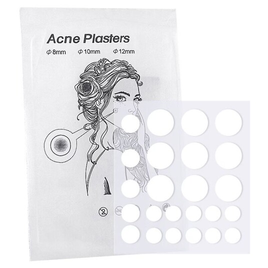 Inf Invisible Hydrocolloid Acne Patch 24 patcher per ark Inf Invisible Hydrocolloid Acne Patch 24 patcher per ark