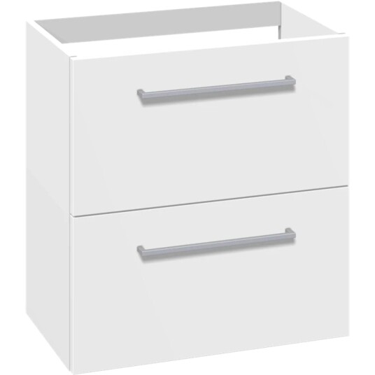 1904 Voss Slim Servantskap med 2 Skuffer Hvit Matt / 60cm GRO-7041018