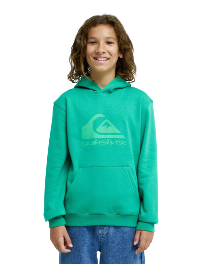 Quiksilver Comp Logo Hoodie Youth Green 152