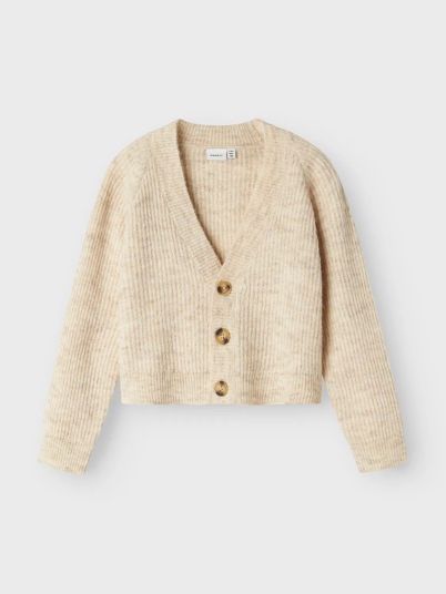 Name It Holly Boxy Short Knit Card Beige 116 Name It Holly Boxy Short Knit Card Beige 116