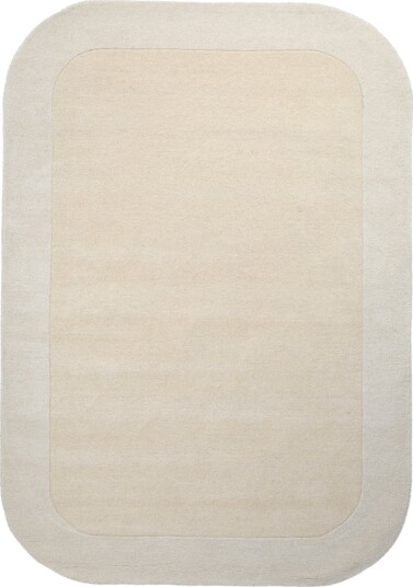 Ullteppe Puri Hand Tufted Wool Premium krem/hvit Størrelse: 200 x 290 cm