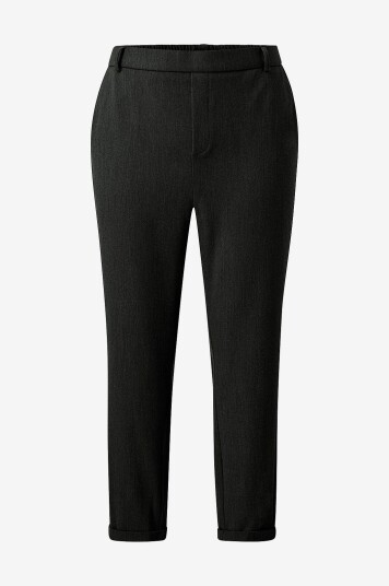 Vero Moda Curve Bukser vmMaya MR Loose Solid Pant Svart