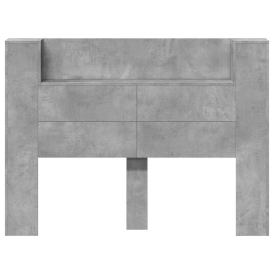  Hodegavl Betonggrå 140 x 16,5 x 103,5 cm Konstruert tre