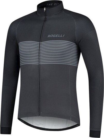 Rogelli Boost vinterjakke Windtex sort grå herre