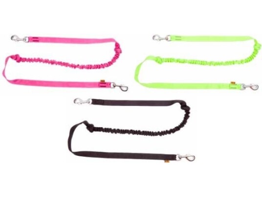 Dingo Strap Leash With Shock Absorber And 2 Carabiners 170 cm Long 14698
