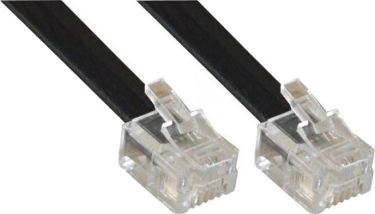 Inline Kabel Rj11 Męski Męski 6P4c 3M 18844L