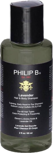 Philip B Lavender Hair & Body Shampoo (U) 60 ml