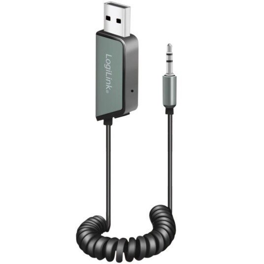 LogiLink Bluetooth-mottaker og håndfri AUX 3,5 mm BT5.3 LogiLink Bluetooth-mottaker og håndfri AUX 3,5 mm BT5.3