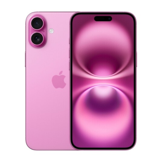 Apple iPhone 16 Plus 512GB Rosa 6,7" Smarttelefon med A18-chip