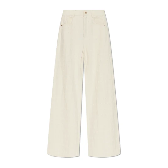 Cult Gaia Dame Jeans Hvit W26, Cult Gaia Dame Jeans Hvit W26,