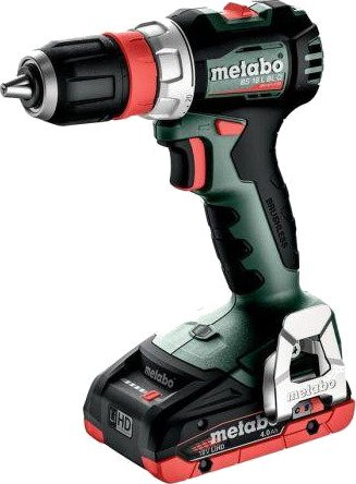 Metabo Batteridrill BS 18 L BL Q 18v Børsteløs 2x4ah Batterier