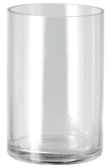 Scandi Living Cylinder vase Ø10x15 cm Klar