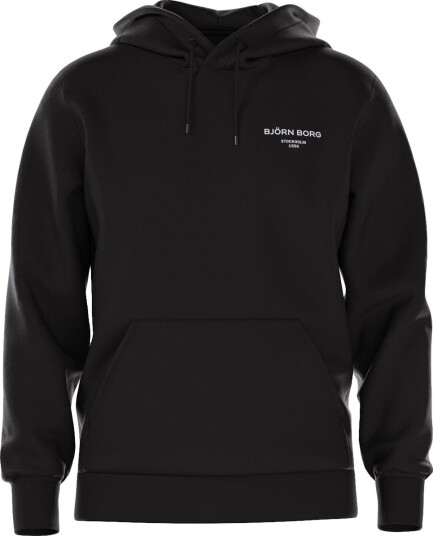 Björn Borg Essential Hettegenser Svart Black L Björn Borg Essential Hettegenser Svart Black L