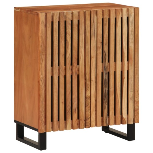 Skjenker 3 stk 60x34x75 cm heltre akasie