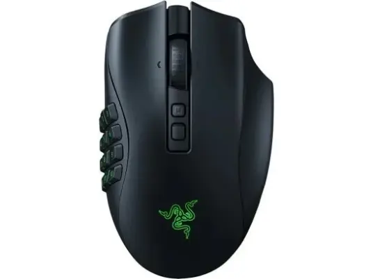 Razer Naga V2 Pro Trådløs Gamingmus med 30000 DPI Optisk Sensor Svart Razer Naga V2 Pro Trådløs Gamingmus med 30000 DPI Optisk Sensor Svart