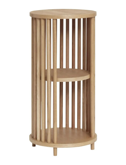Hübsch Folk Shelf Unit Natural Ø 35 CM
