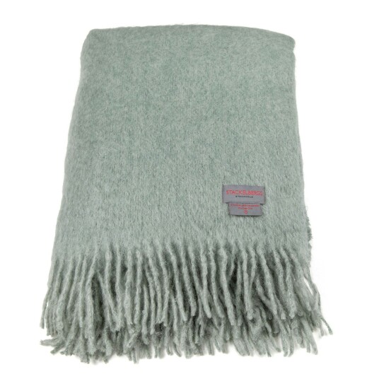 Stackelbergs Mohair Pledd 130x170 cm Grønn Stackelbergs Mohair Pledd 130x170 cm Grønn