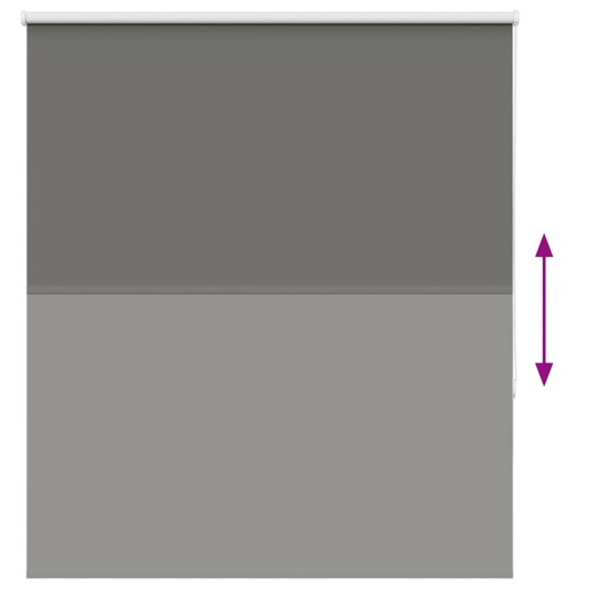  Rullegardin lystette 140x130 cm stoff bredde 136,6 cm polyester 8721158321985