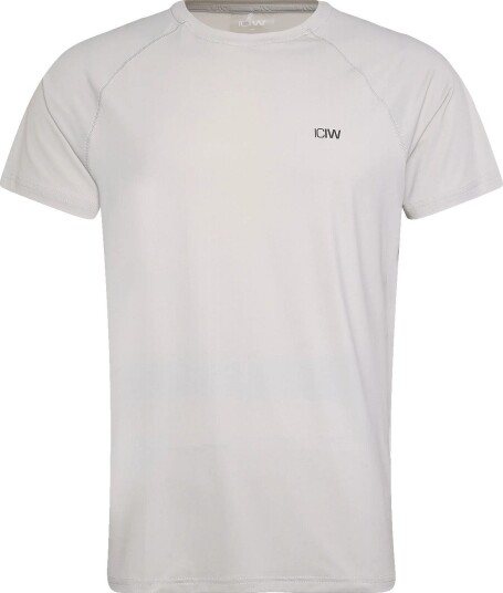 ICANIWILL Workout Melange T-Shirt Men - LUNAR GREY - S