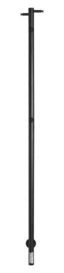 Kriss Uno Plus håndkletørker 1480x30 mm, matt sort