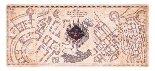 Harry Potter Musematte XL Marauders Map