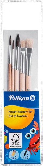 Pelikan Pensel Startsett 5 Deler
