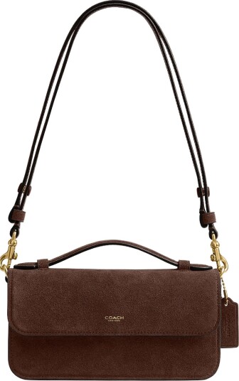 Coach Elora Top Handle Crossbody Bag Brown ONE SIZE Coach Elora Top Handle Crossbody Bag Brown ONE SIZE
